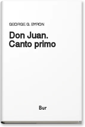 Don Juan. Canto primo