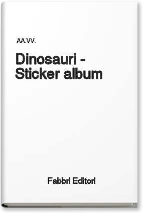 Dinosauri - Sticker album