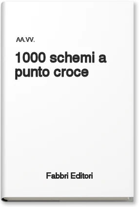 1000 schemi a punto croce