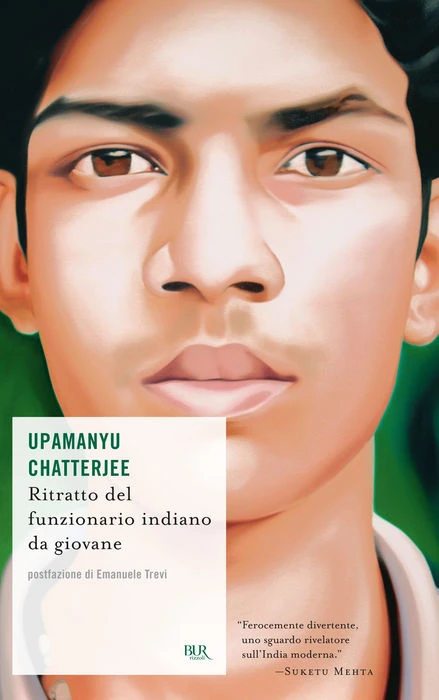 Ritratto del funzionario indiano da giovane