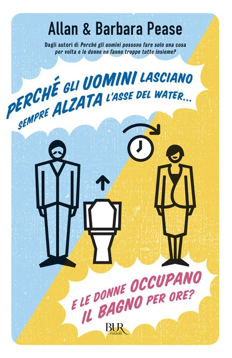 Perché gli uomini lasciano sempre alzata l'asse del water e le donne occupano il
