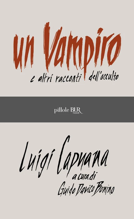 Un vampiro e altri racconti dell'occulto