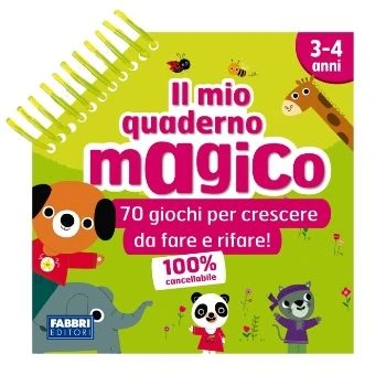 Il mio quaderno magico 3/4 anni