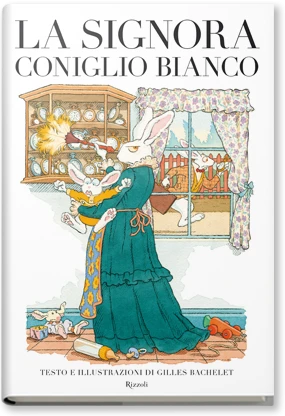 La signora coniglio bianco