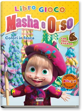 Masha e Orso. Colori in festa.