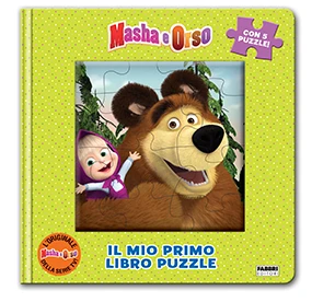 Masha e Orso. Il mio primo libro puzzle