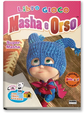 Masha e Orso. Super Masha. Libro gioco
