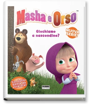 Masha e Orso 3. Giochiamo a nascondino. Libro con alette
