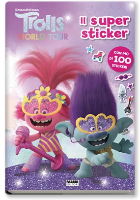Trolls World Tour. Il super sticker