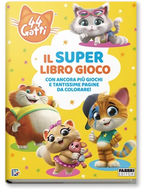 44 GATTI. SUPER LIBRO GIOCO