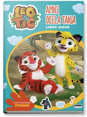 Leo e Tig. Amici della taiga. Il libro gioco