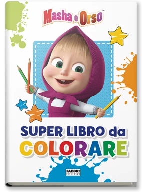 Masha e Orso. Super libro da colorare