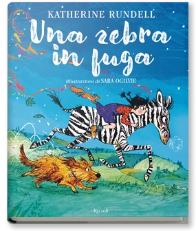 Una zebra in fuga