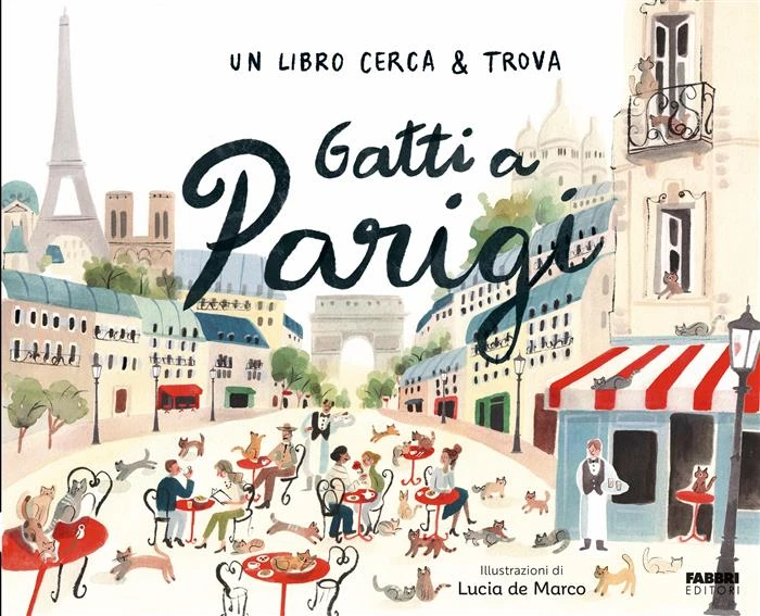 UN LIBRO CERCA & TROVA. GATTI A PARIGI