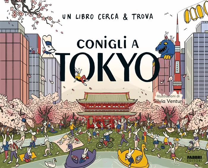 UN LIBRO CERCA & TROVA. CONIGLI A TOKYO
