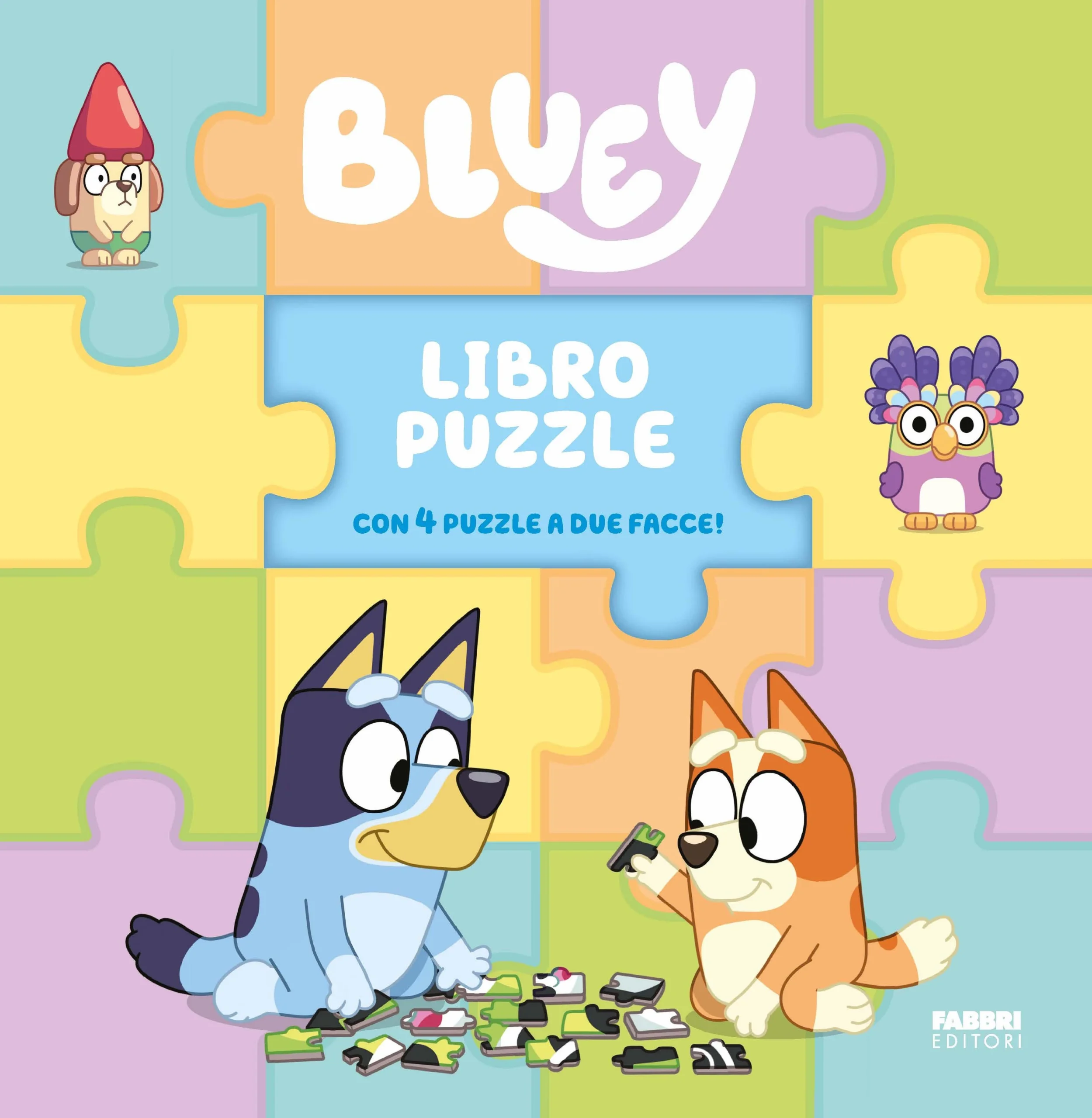 BLUEY. LIBRO PUZZLE